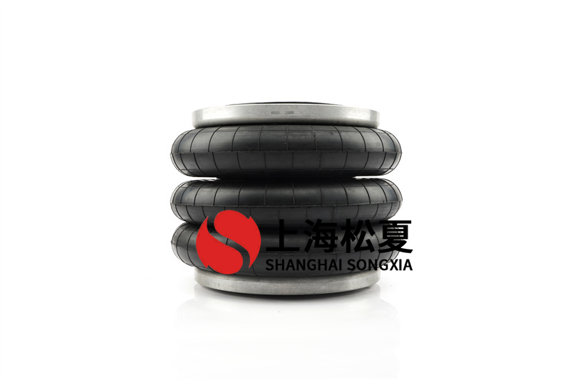 壓力試驗(yàn)臺安裝法蘭夾緊式橡膠空氣彈簧